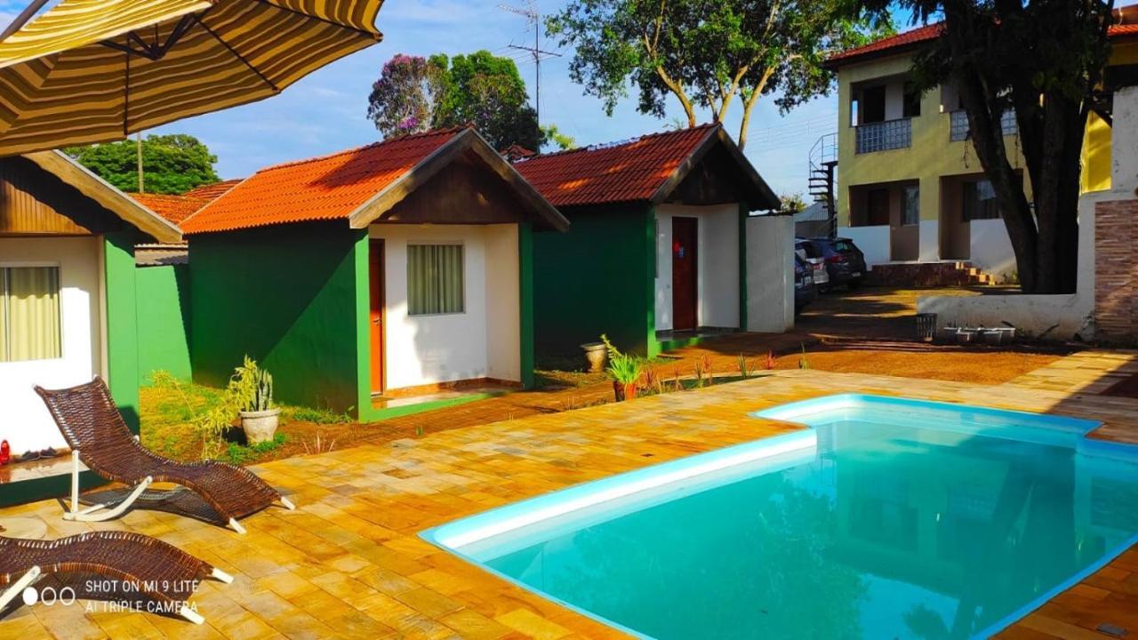 Pousada Recanto Das Maritacas Brotas Buitenkant foto
