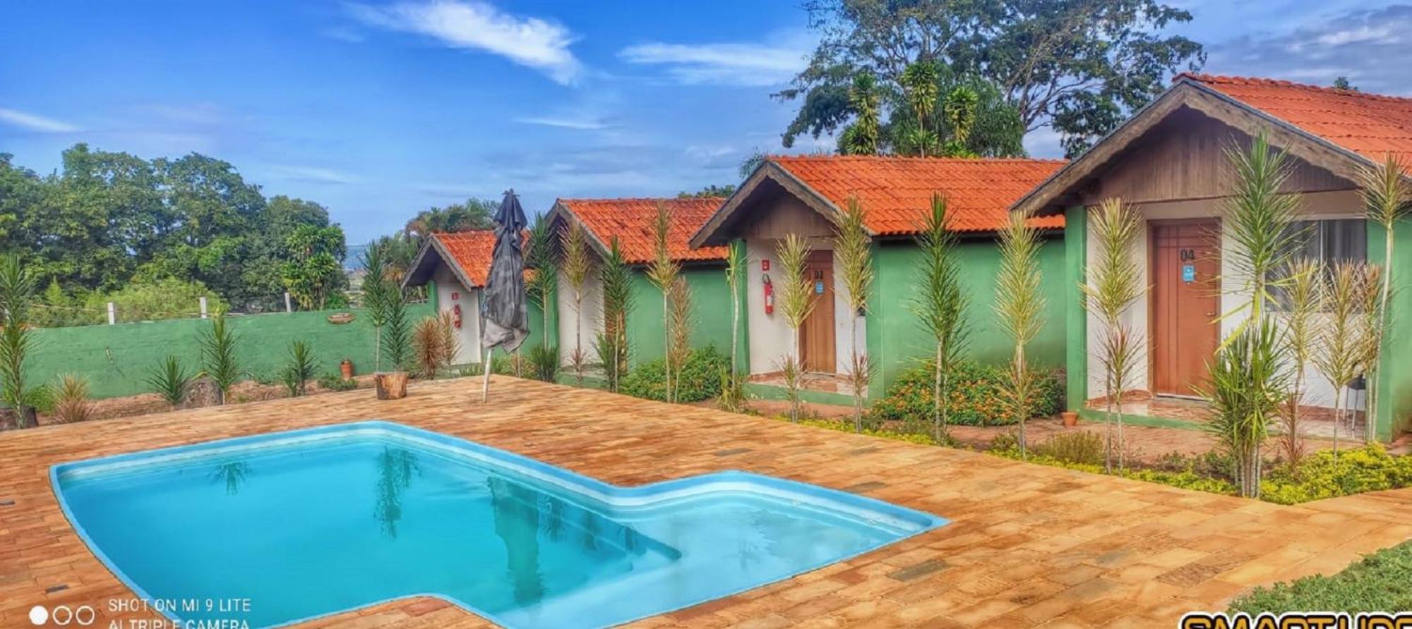 Pousada Recanto Das Maritacas Brotas Buitenkant foto